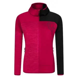 Rock Experience Kobra Fz Sweatshirt Met Rits Cherries Jubilee / Caviar / Cherry Melange