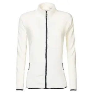 Rock Experience Polar Mock Neck Fleece Met Volledige Rits Marshmallow / Caviar