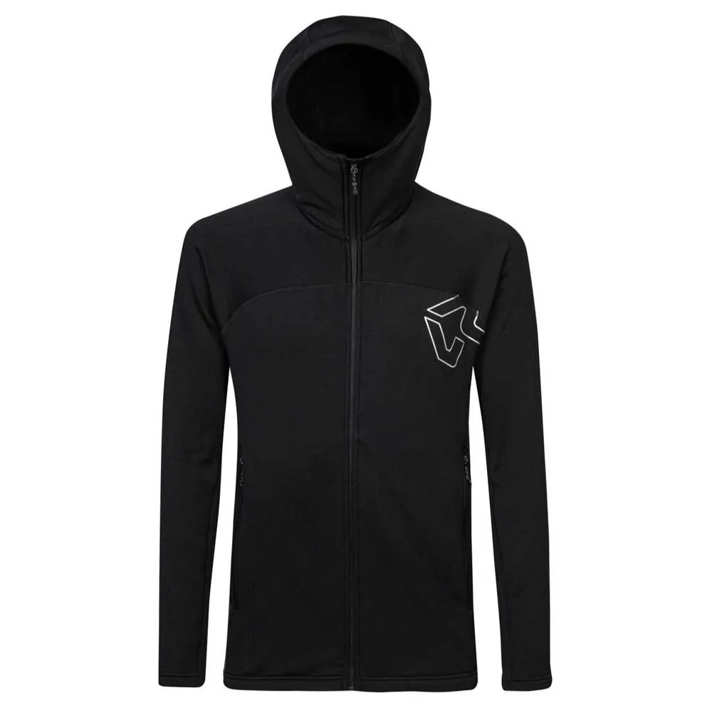 Rock Experience Re.spire Sweatshirt Met Rits Caviar