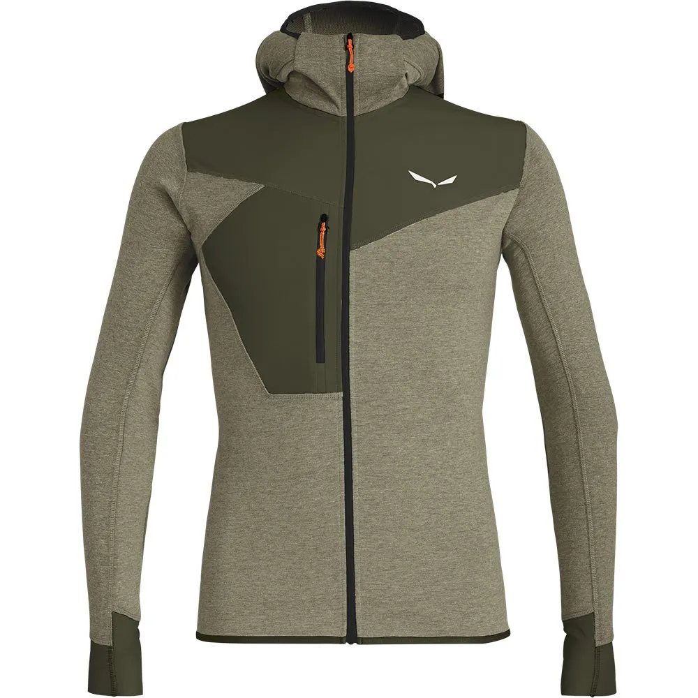 Salewa Puez 2 Dry´ton Hoodie Olijf