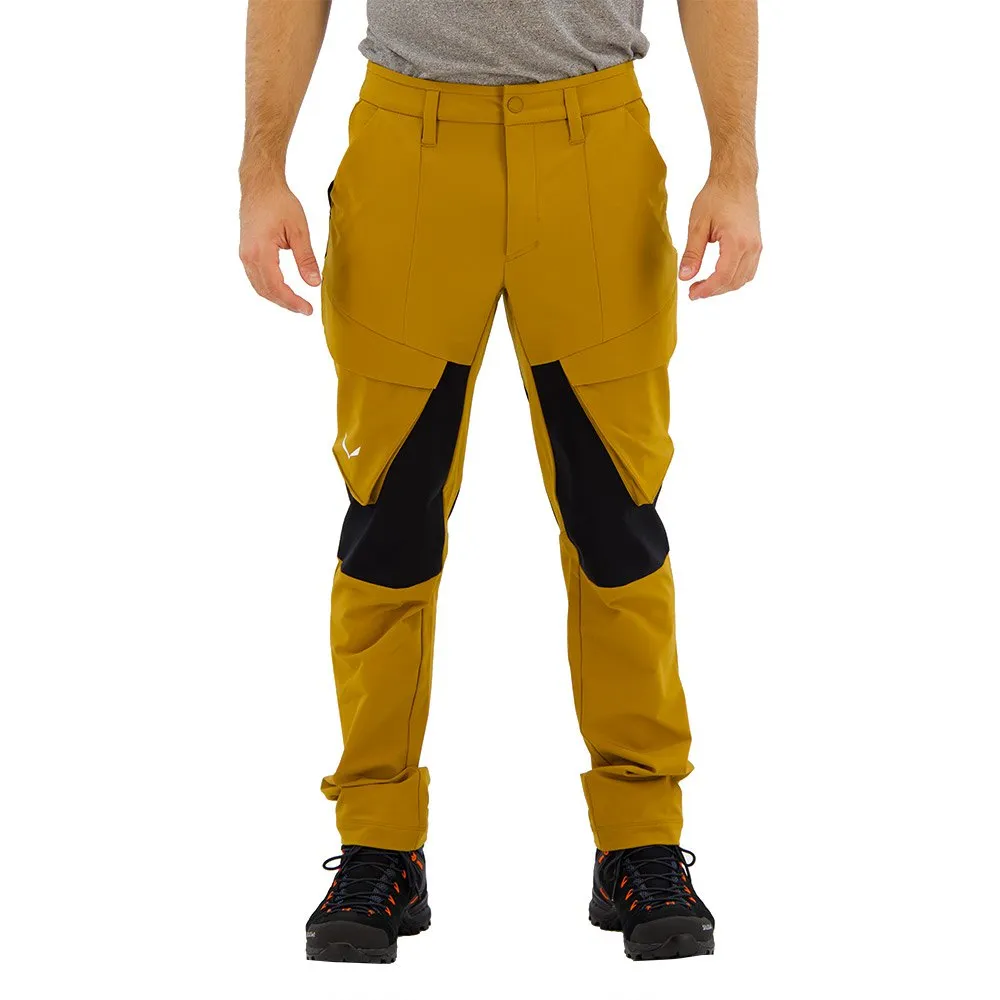 Salewa Puez Durastretch Warm Cargo Broek Bruin