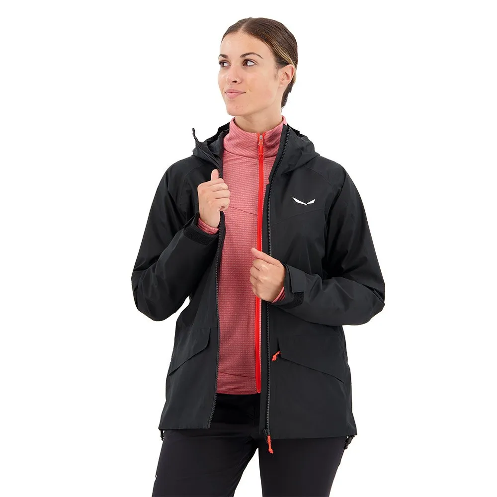 Salewa Puez Gore-tex® 2l Jas Zwart