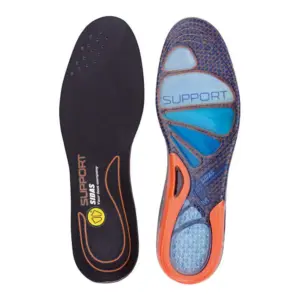 Sidas Cushionning Gel Support Inlegzolen Oranje