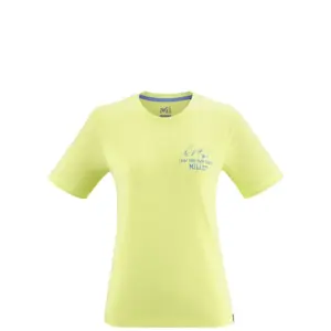Millet Cimaï Print T-shirt Met Korte Mouwen Geel
