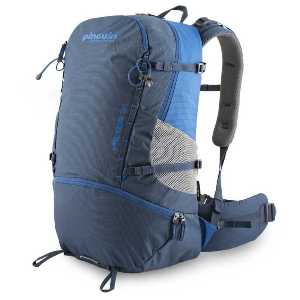 Pinguin Vector 35l Nylon Rugzak Blauw