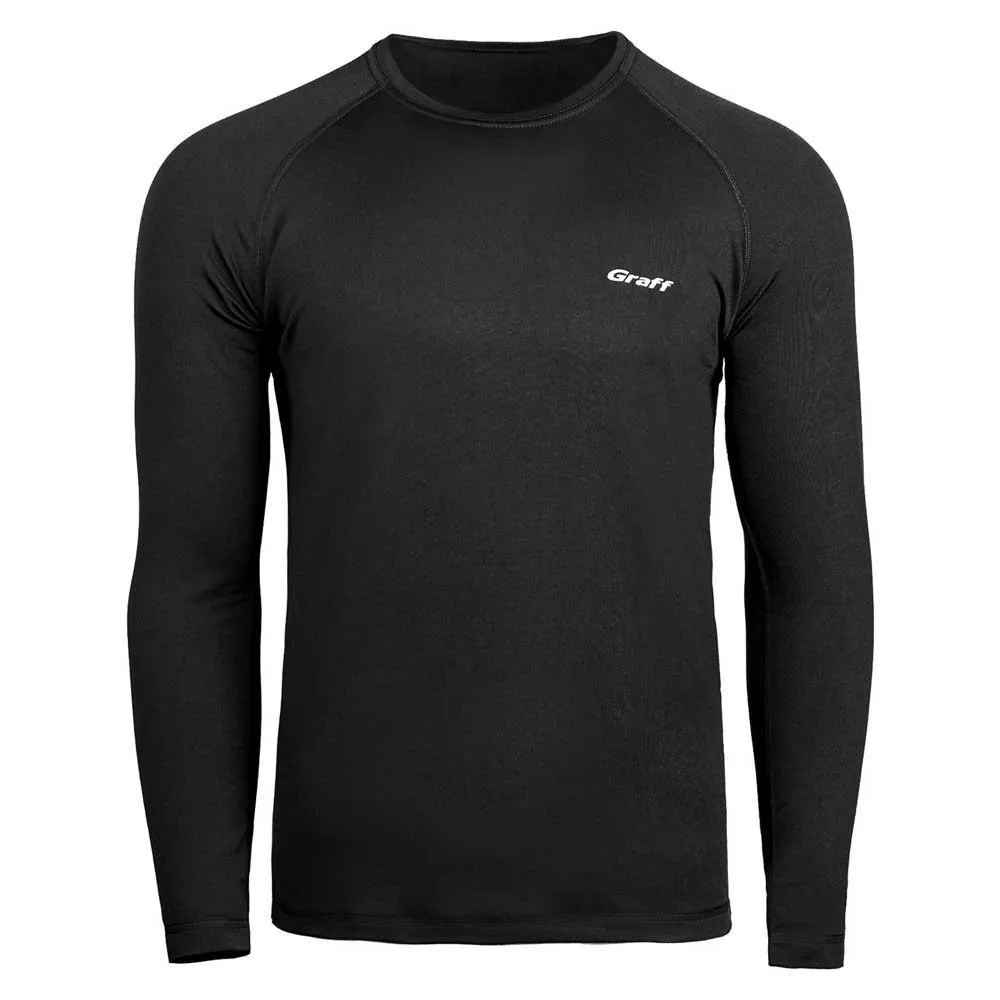 Graff Active Permormance Thermoactive Lange Mouwen Basislaag Zwart