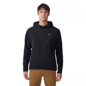Mountain Hardwear Novelty Microchill Fleece Met Kap Zwart