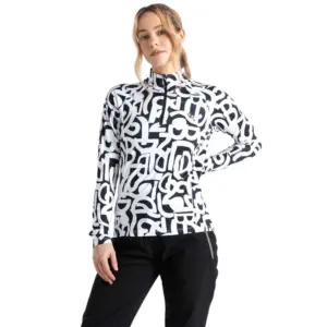 Dare2b Glades Fleece Met Volledige Rits Zwart