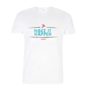 Tenaya Make It Happen T-shirt Met Korte Mouwen Wit