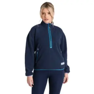 Craghoppers Co2 Renu Fleece Met Halve Rits Marineblauw