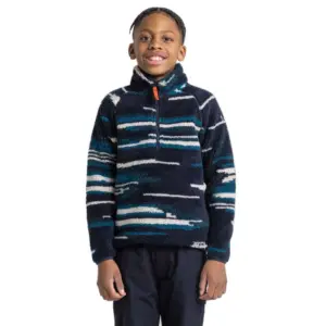 Craghoppers Tivoli Fleece Met Halve Rits Marineblauw