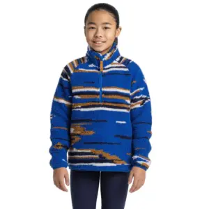 Craghoppers Tivoli Fleece Met Halve Rits Blauw