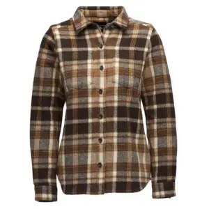 Diamond Project Heavy Flannel Overhemd Met Lange Mouwen Bruin