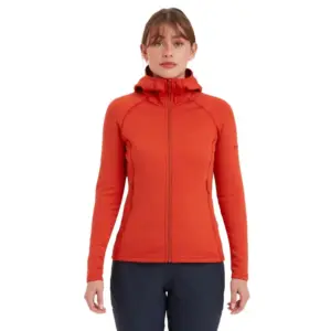 Montane Fury Fleece Met Volledige Rits Rood