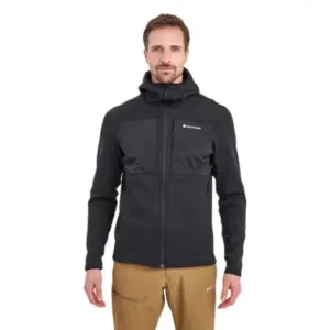 Montane Fury Xt Fleece Met Volledige Rits Zwart