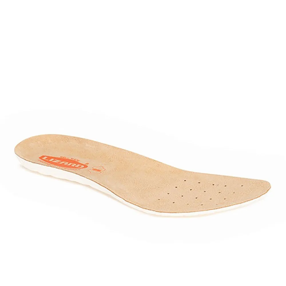 Lizard Leather Inlegzolen Beige