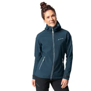 Vaude All Year Elope Softshelljack Dark Sea Uni