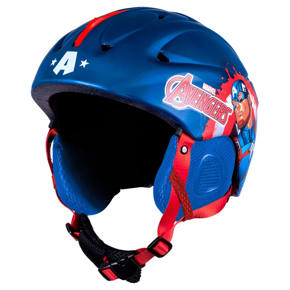 Marvel Ski Captain America Helm Blauw