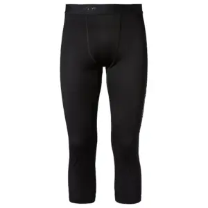 Vaude Monviso Wool 3/4 Leggings Zwart