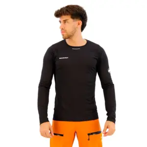 Mammut Aenergy Fl T-shirt Met Lange Mouwen Zwart