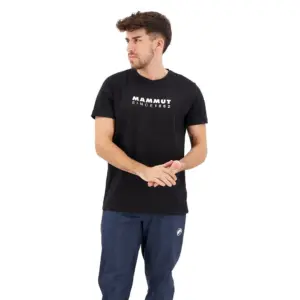 Mammut Core Logo T-shirt Met Korte Mouwen Zwart