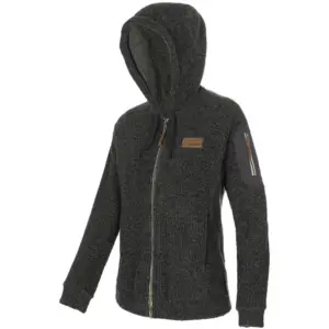 Trangoworld Gower Fleece Met Kap Lily Pad