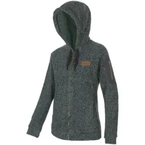 Trangoworld Gower Fleece Met Kap Ocean Water