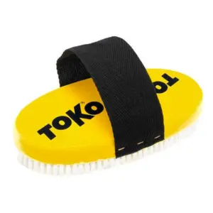 Toko Nylon Ovale Basisborstel Met Band Geel