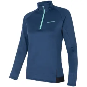 Trangoworld Selene Fleece Met Halve Rits Gibraltar Sea