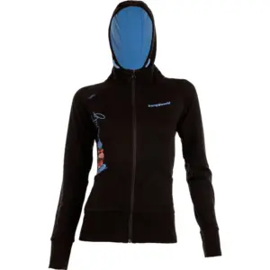 Trangoworld Serenity Sweatshirt Met Rits Caviar