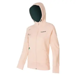 Trangoworld Serenity Sweatshirt Met Rits Pale Peach