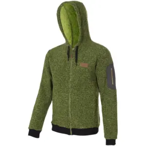Trangoworld Tindaya Fleece Met Kap Acid Lime