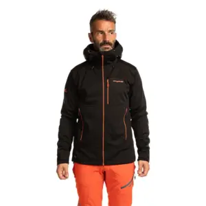 Trangoworld Trx2 Soft Pro Dr Fleece Met Kap Zwart