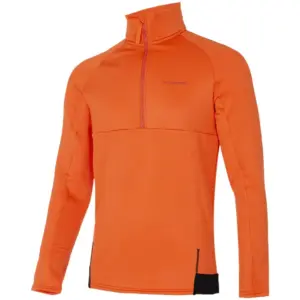 Trangoworld Wroot Fleece Met Halve Rits Oranje