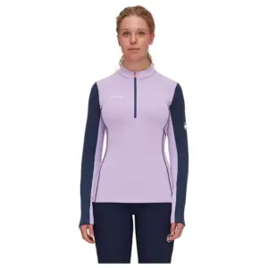 Mammut Aenergy Half Rits Lange Mouw T-shirt Supernova / Marine