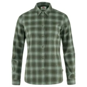 Fjällräven Övik Flannel Overhemd Met Lange Mouwen Groen