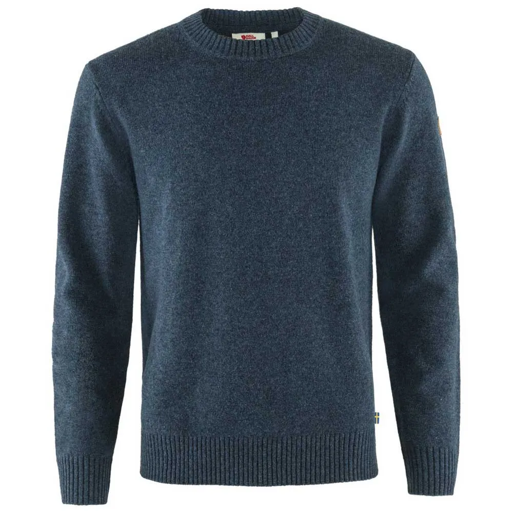 Fjällräven Övik Round Trui Blauw