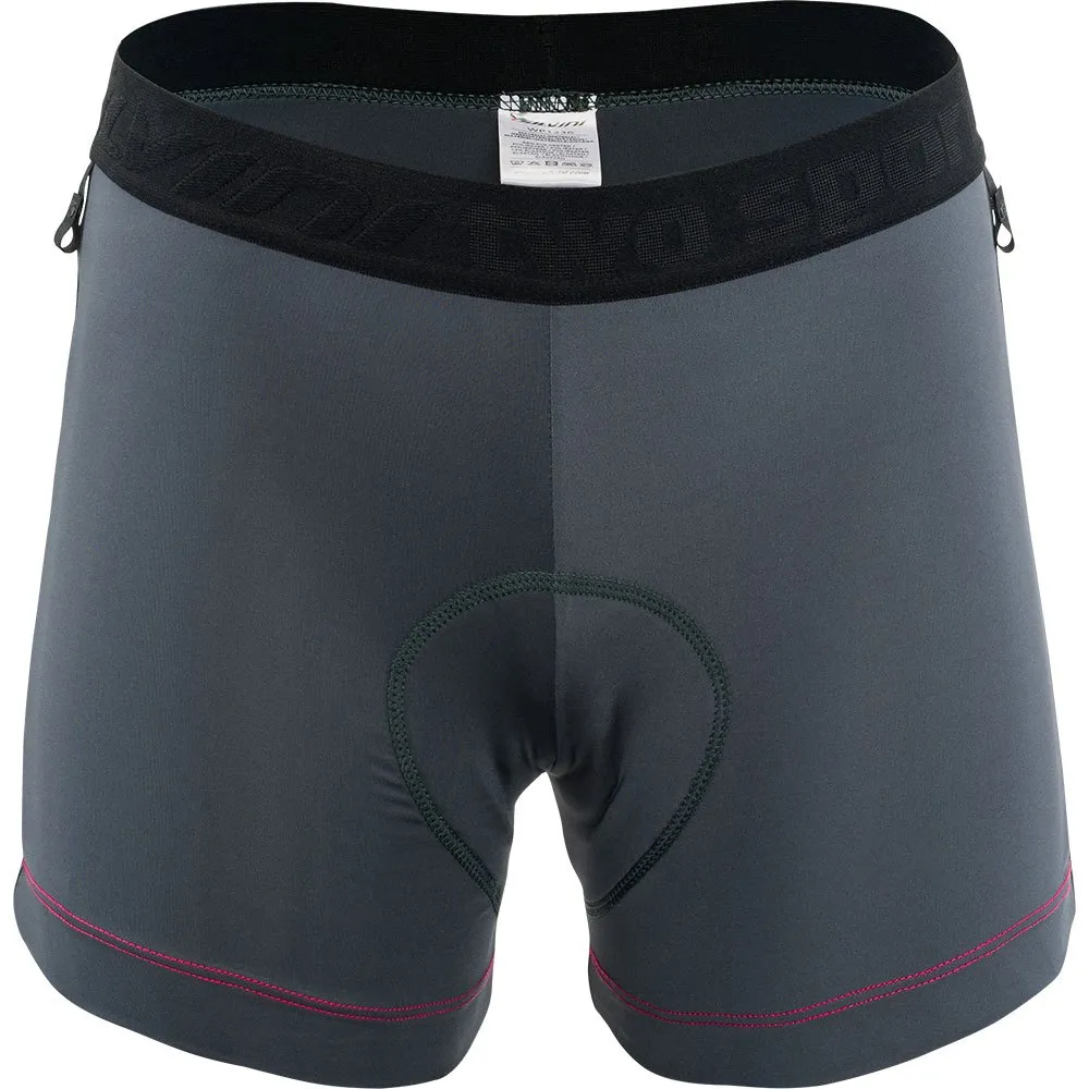 Silvini Inner Pro Basislaag Shorts Charcoal / Punch