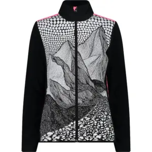 Cmp 33j1216 Softshelljack Zwart