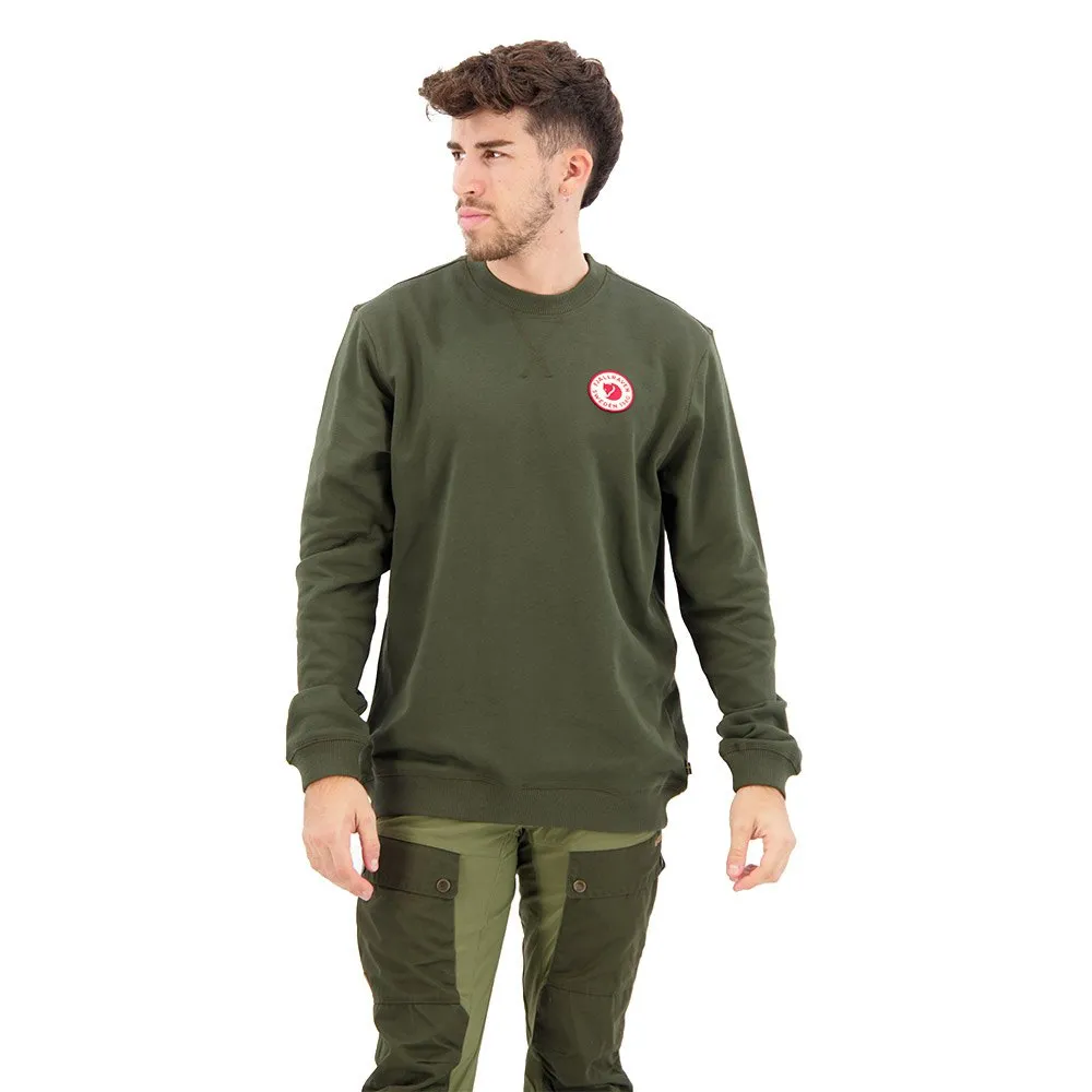 Fjällräven 1960 Logo Badge Sweatshirt Deep Forest