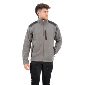 Fjällräven Buck Fleece Met Volledige Rits Grijs