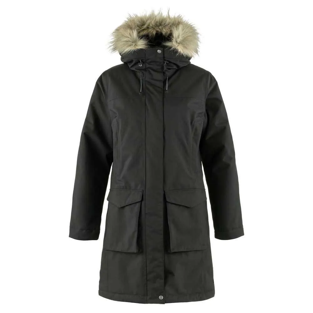 Fjällräven Nuuk Lite Parka Zwart