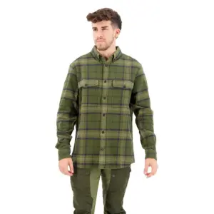 Fjällräven Övik Twill Overhemd Met Lange Mouwen Groen