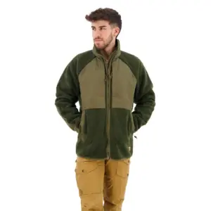 Fjällräven Vardag Pile Fleece Met Volledige Rits Groen