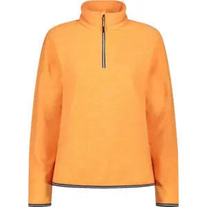 Cmp 30g0496 Fleece Met Halve Rits Oranje