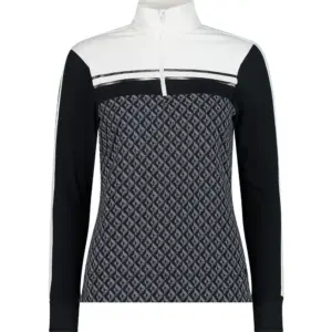 Cmp 33l0586 T-shirt Met Lange Mouwen Zwart