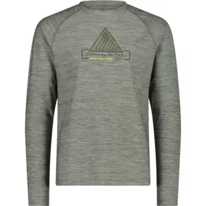 Cmp 33n2217 T-shirt Met Lange Mouwen Groen