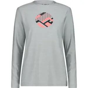 Cmp 33n2226 T-shirt Met Lange Mouwen Grijs