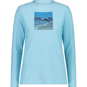 Cmp 33n2226 T-shirt Met Lange Mouwen Turquoise