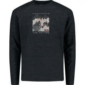 Cmp 33n2234 T-shirt Met Lange Mouwen Zwart